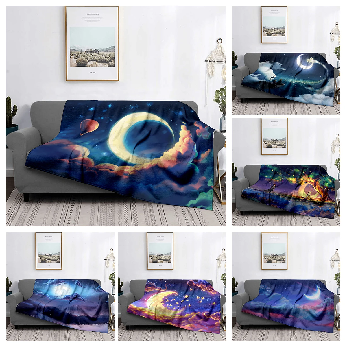 Home decoration plush Sofa blanket Colorful Animal  Bedspread on the bed anime fluffy soft blankets thick blanket for winte