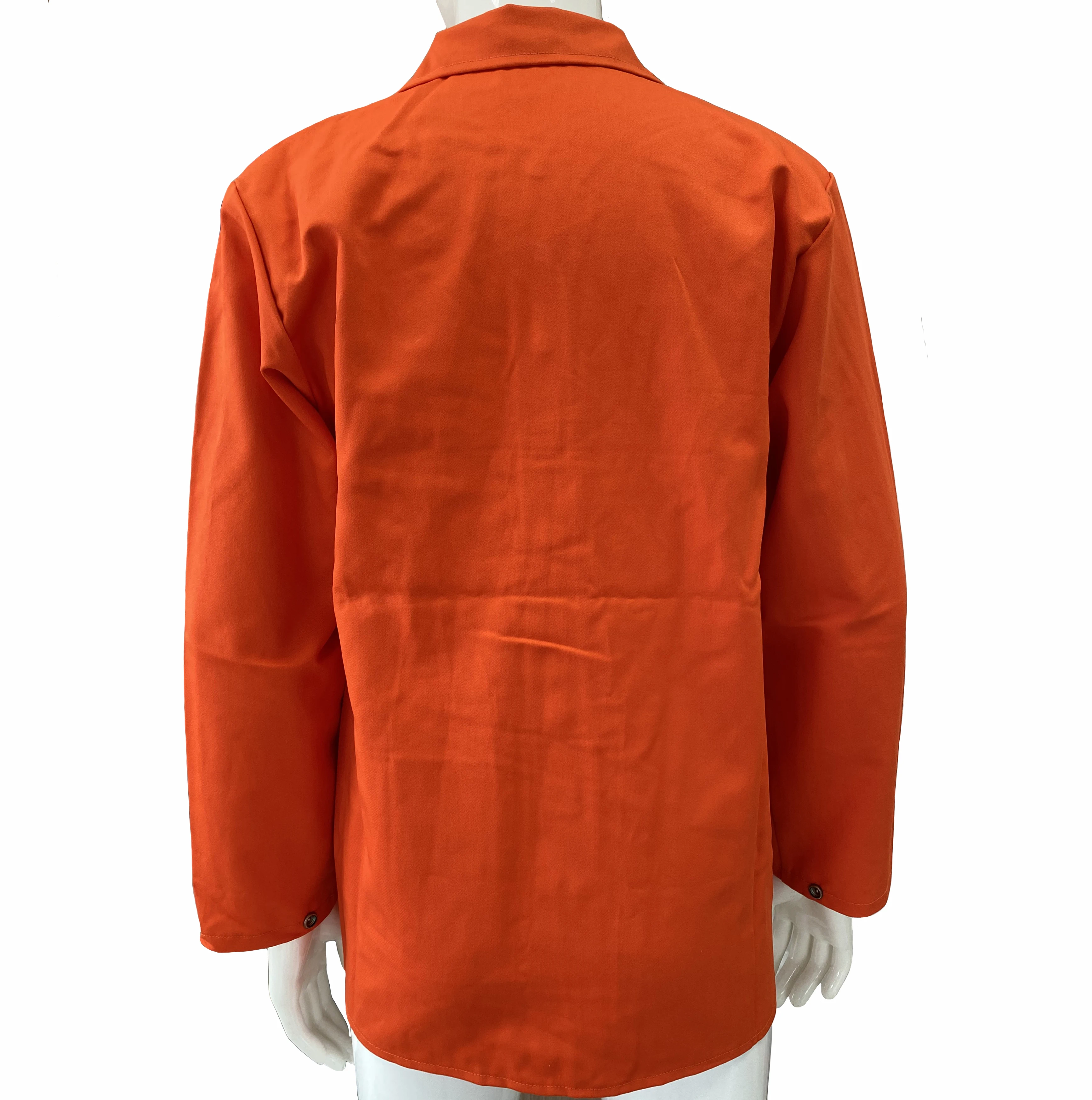 Welding Jackets Orange Color Flame Resistant Pants Fire Retardant Proof Trousers Coverall FR Cotton Welder Clothing