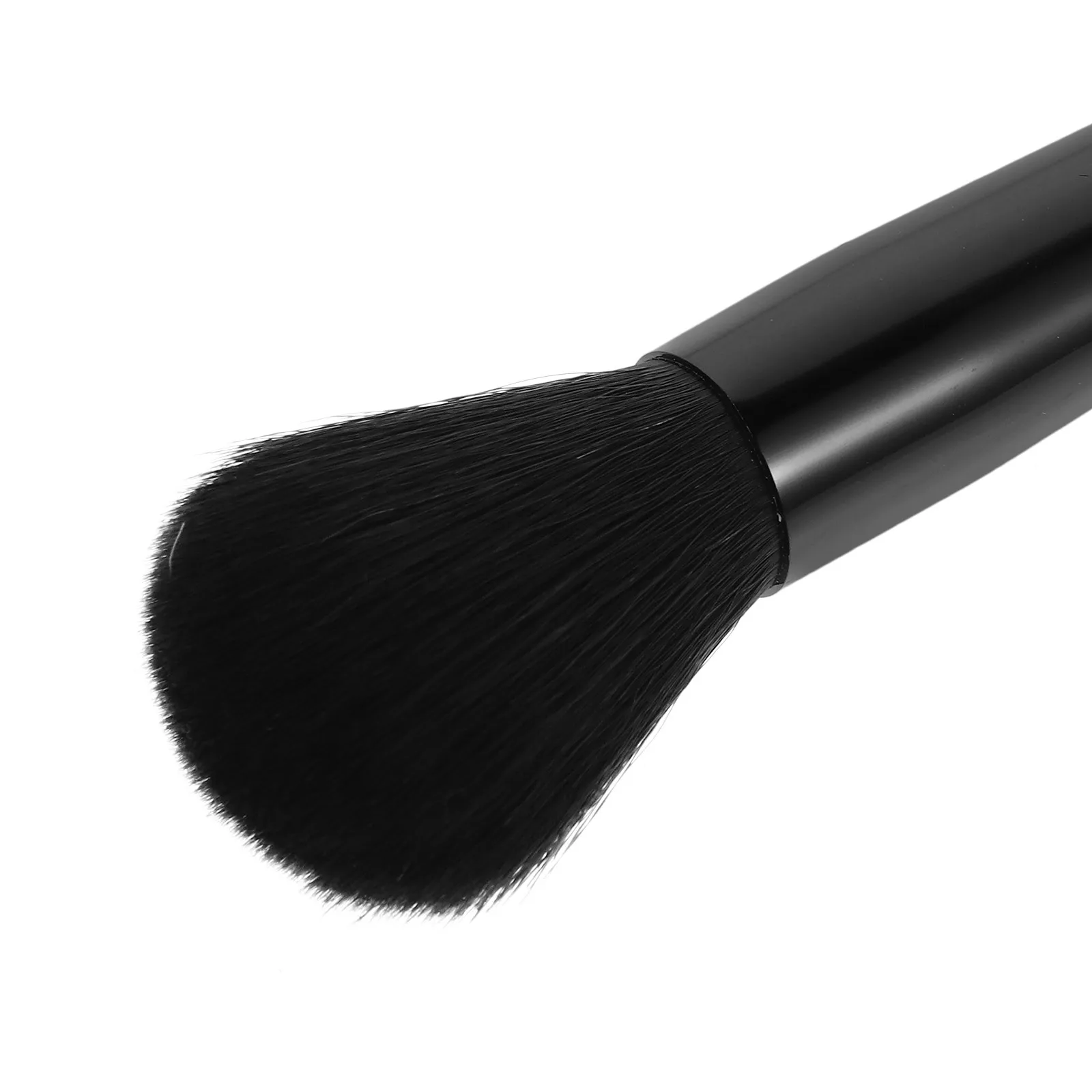 Pincel de contorno de nariz de ponta dupla, ferramenta de ponte alta angular para base líquida, creme, blush, pó, pincéis de maquiagem facial