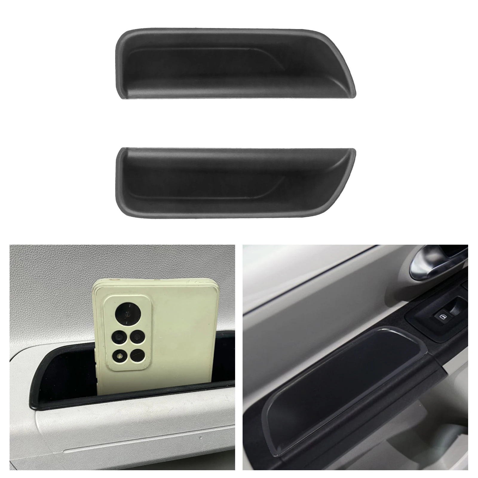 LFOTPP for VW Up / Seat Mii / Skoda Citigo 2013-2021 Car Front Door Both Side Storage Pallets Auto Interior VW Up Accessories