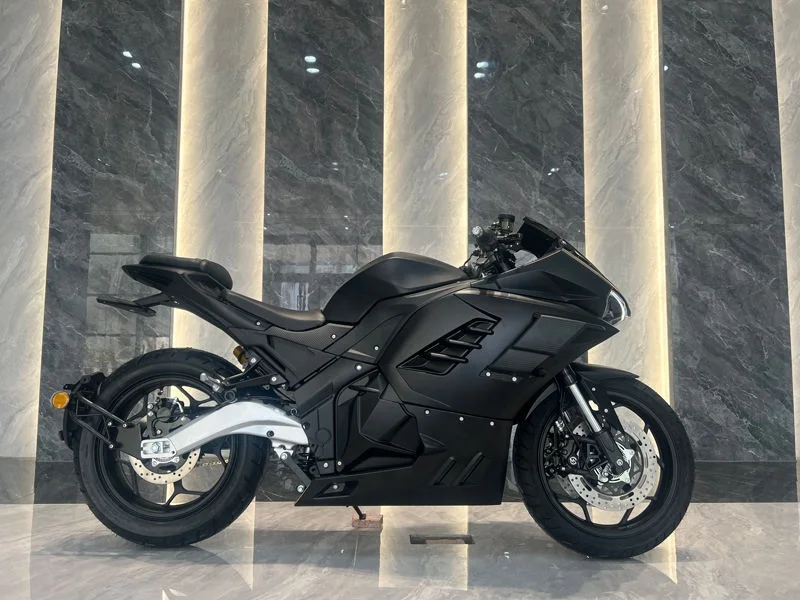 STLF 8000W Lithium Electric Racing Motorcycle 72V 90~200+ km/h Max Speed 80~260 KM Mileage for Enthusiasts