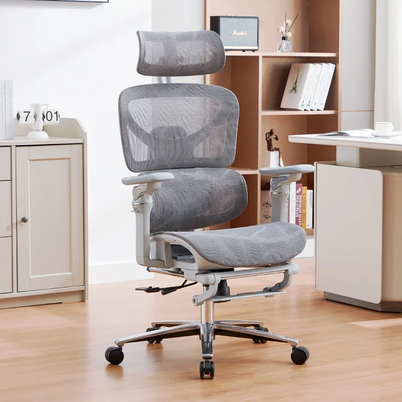 كرسي مريح لتدليك الخصر يدعم الكمبيوتر المنزلي كرسي المؤتمرات المستقرة