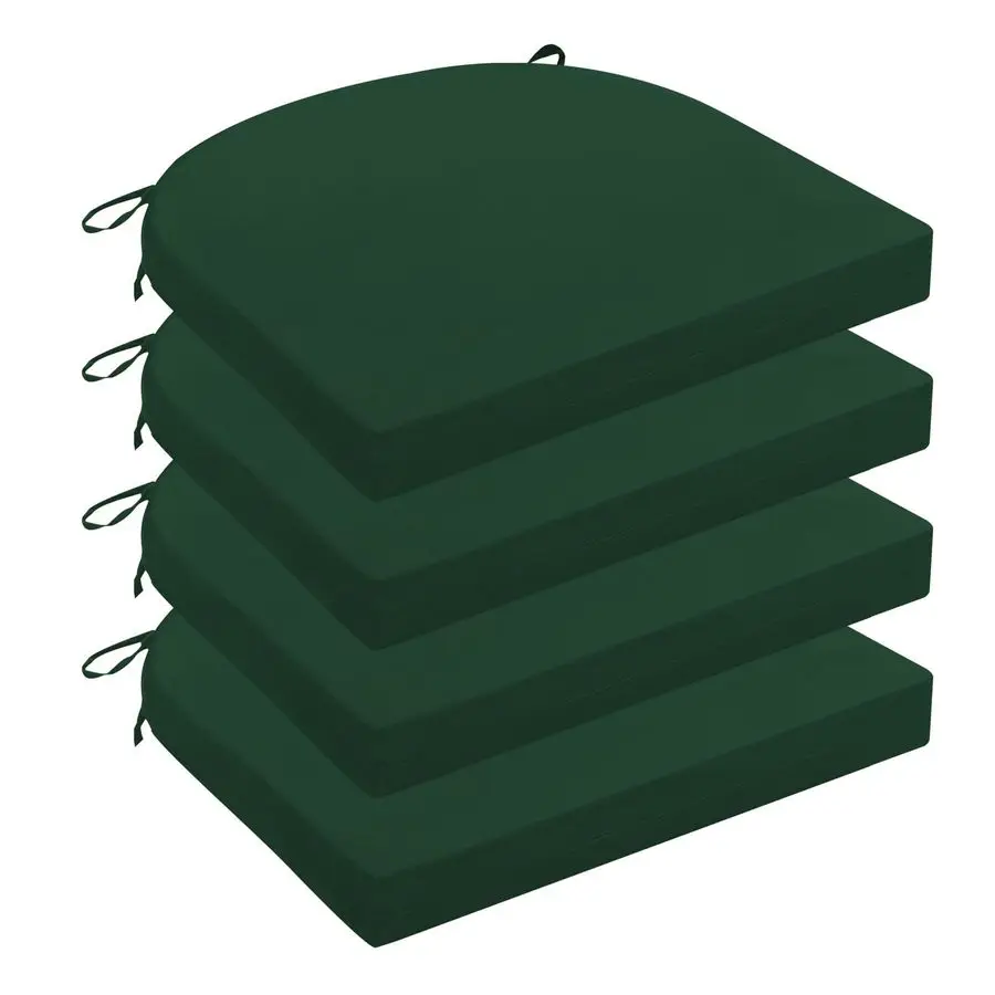 

Подушки для уличной мебели, набор из 4 штук, с 3-летней гарантией сохранения цвета, водонепроницаемые, с закругленными углами