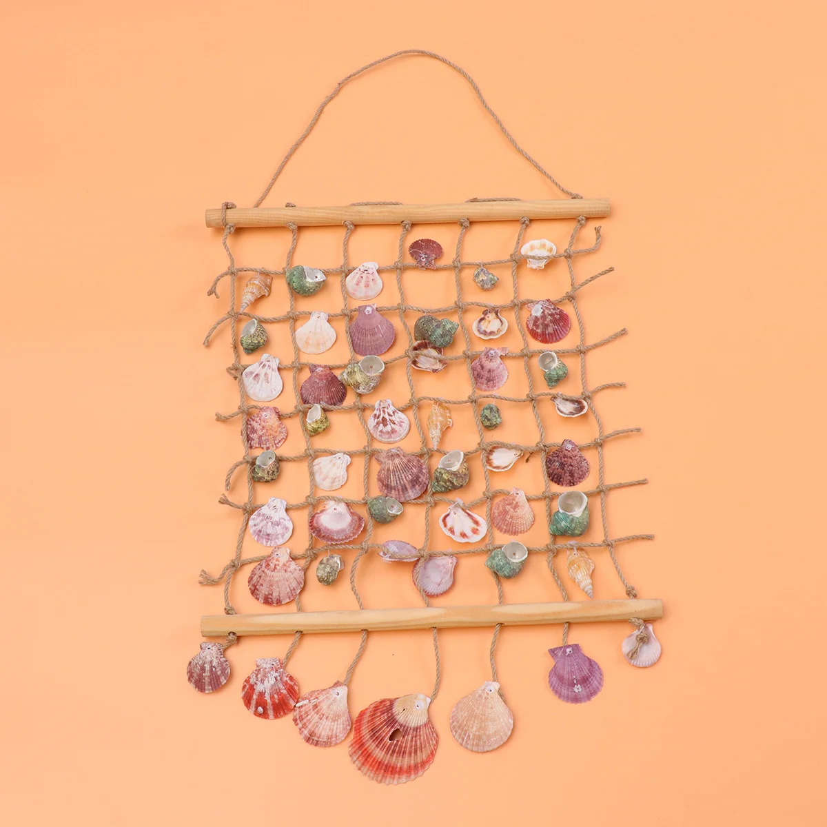 

Mediterranean Shell Hanging Ornaments Medium Size Decorative Curtain Wall Hanging for Room Bedroom Nursery Festival Party