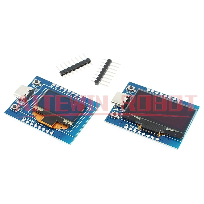 ESP32-C3 ontwikkelingsbord met 0,96 inch OLED-display, WiFi Bluetooth IoT-module keramische antenne voor Arduino