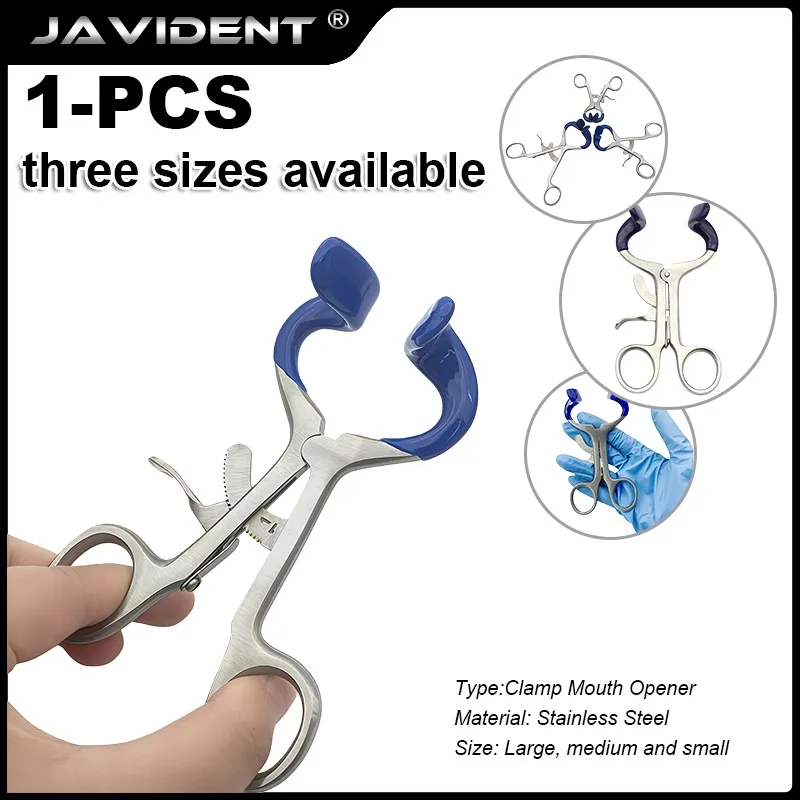 Retractor Bucal Dental JAVIDENT de Acero Inoxidable, Instrumentos Quirúrgicos, Retractor Bucal Dental, Abridor de Ortodoncia, Abrebocas