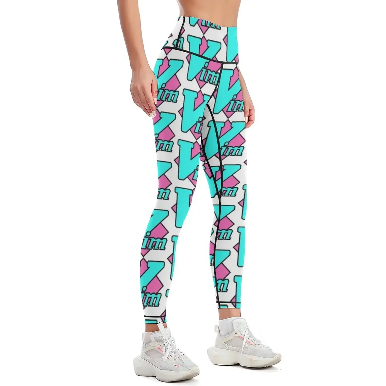 Vaporwave Vim Leggings sport legging Women's trousers Female legging pants for physical Womens Leggings
