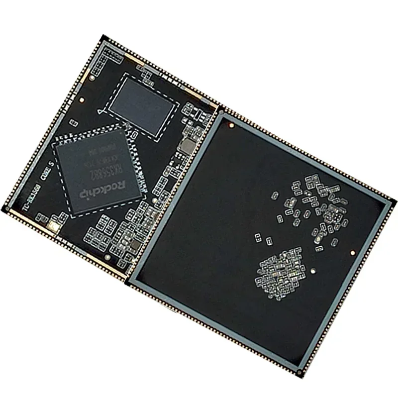 NEUES 4K 60fps H.265/H.264/VP9 Videodekodierung Rockchip 3568 SOM-Modul unterstützt Android- oder Linux-System für Audio-HMI