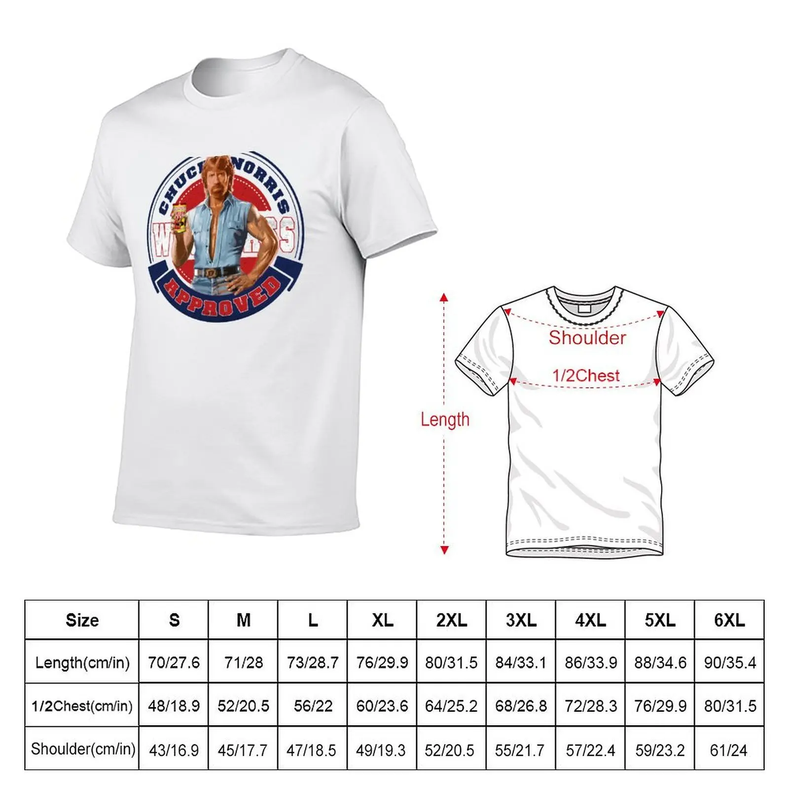 Whoop Ass! Chuck Norris Approved T-Shirt plus sizes quick drying Men's t shirts