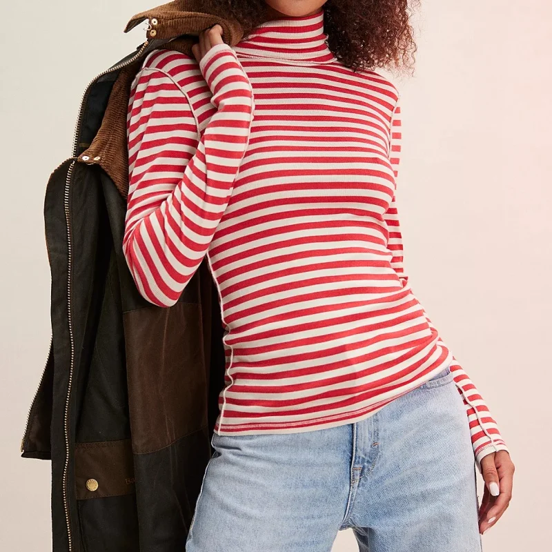 

Women Y2k Long Sleeve Turtleneck T Shirt Autumn Vintage Harajuku Long Sleeve Slim Knitted Korean Fashion Sweater