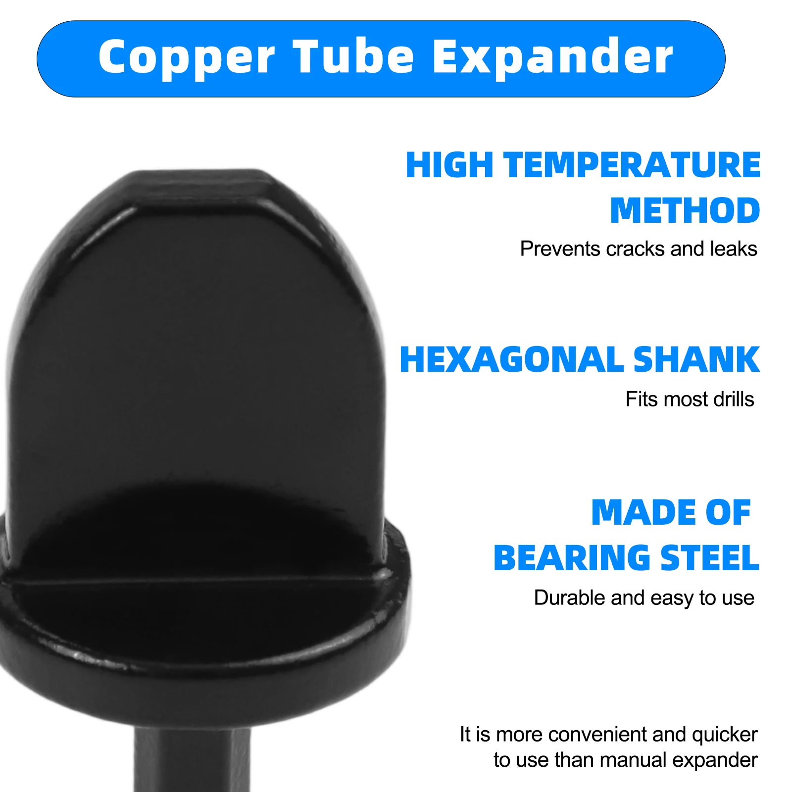 

7 шт. ремонтный набор HVAC, расширитель медной трубки с 5 в 1, инструмент для обжима, сверло для кондиционера, расширитель трубки, инструмент для обжима