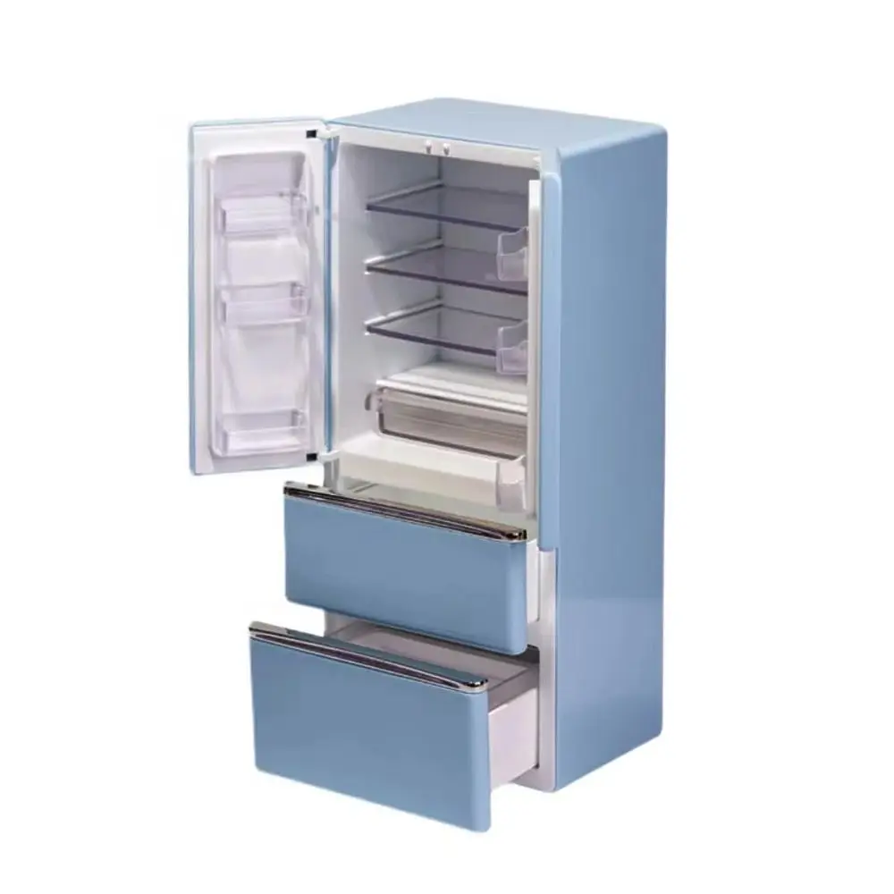 

Orcara 1/6 Double Door Refrigerator Kitchen Scene Simulation Miniature Model