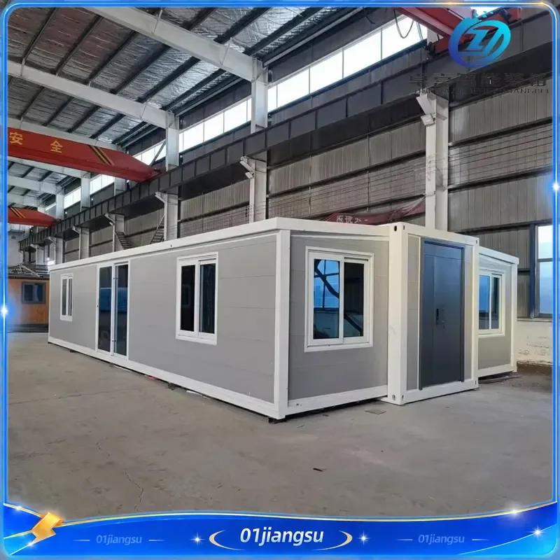 Luxury Expandable Container House 20ft 40ft Folding Mobile Home 3 Bedrooms Office Prefab Living Space Wholesale Low Price