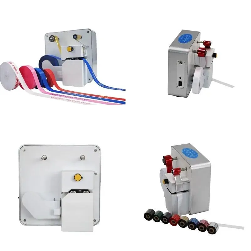 High Speed Digital Polyester Color Ribbon Satin Printer Factory Direct Sales