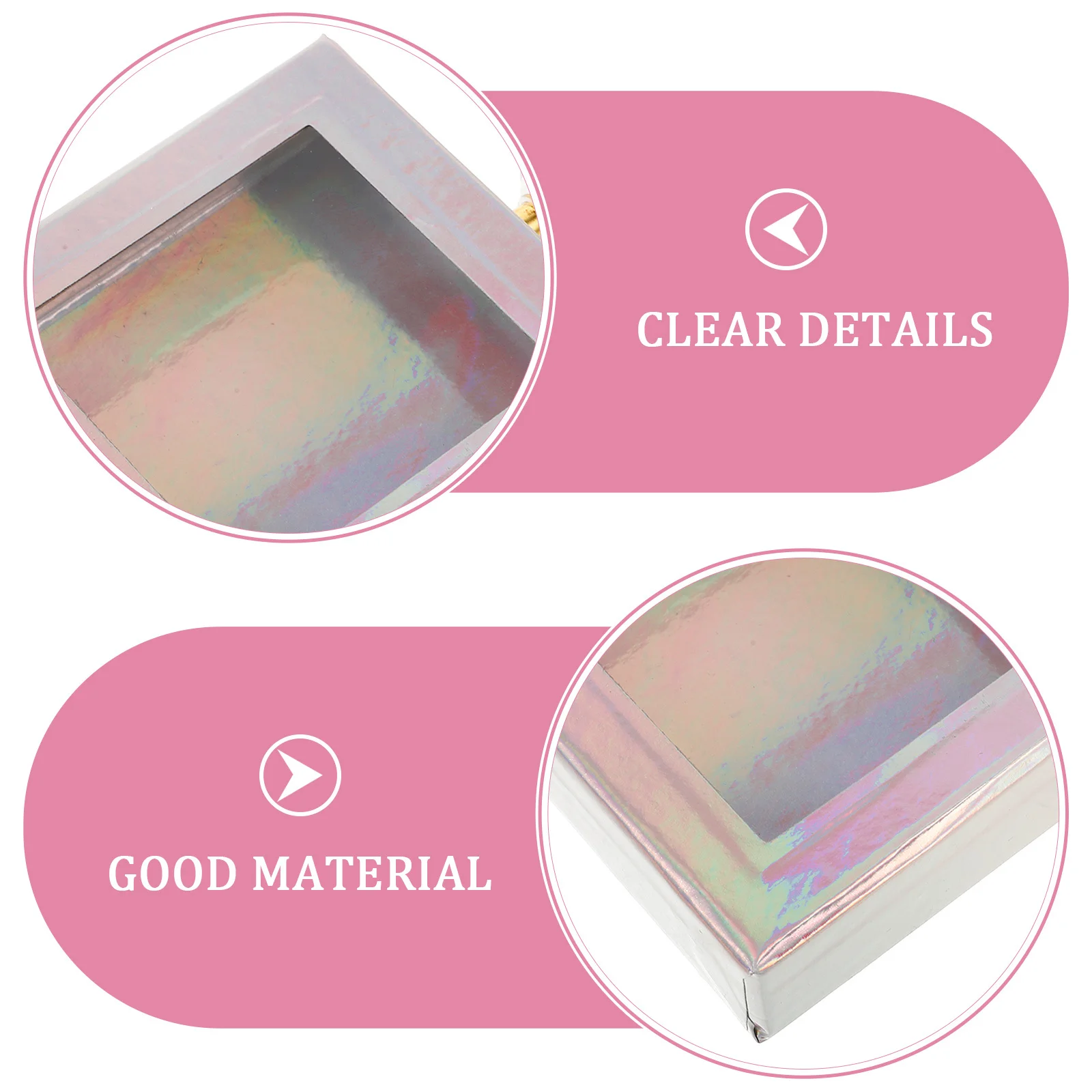 Scatola magnetica per ciglia finte Custodia per ciglia portatile elegante premium per viaggi Uso quotidiano Contenitore vuoto Organizzatore