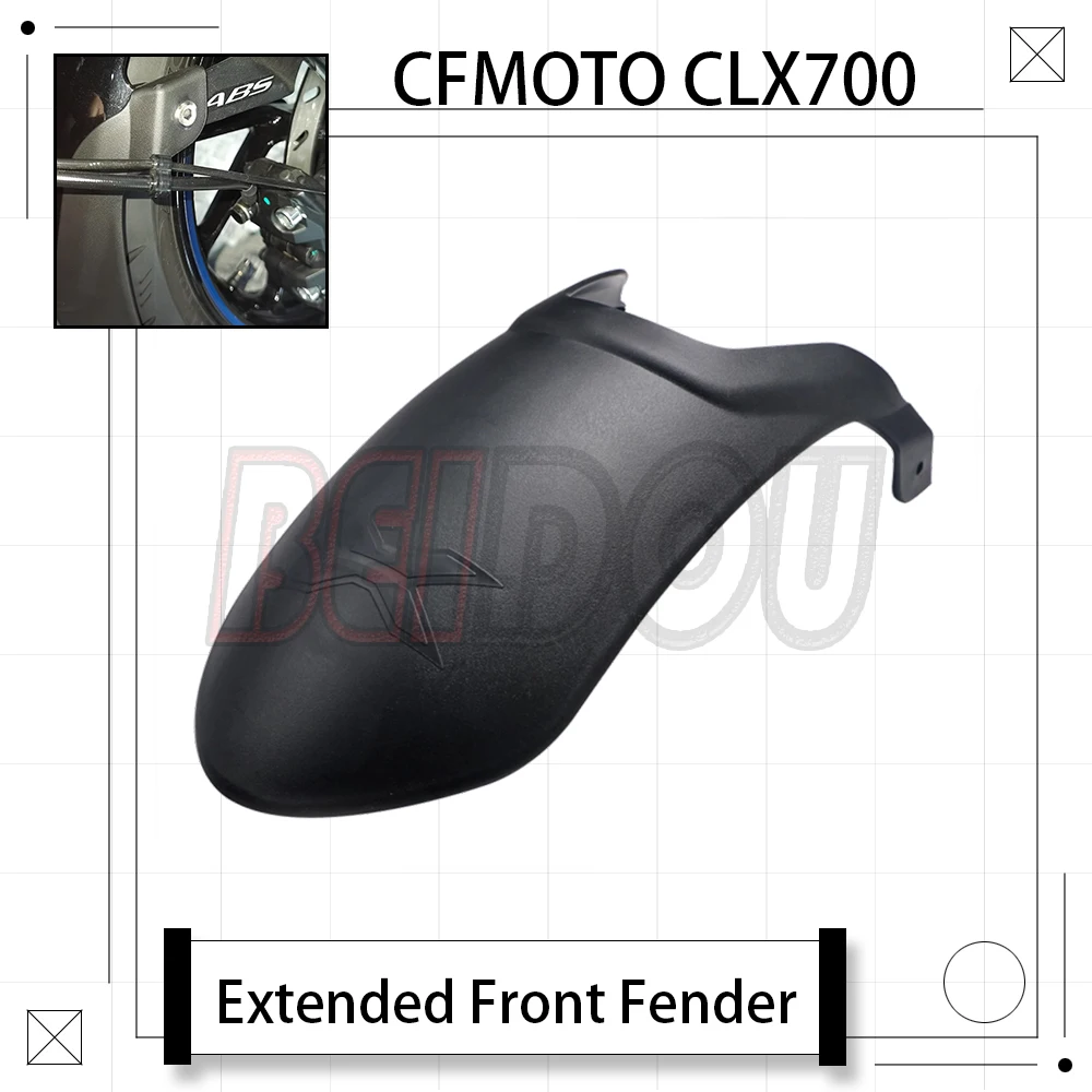 

For CFMOTO CLX700 CLX-700 700 CLX CLX250 CLX-250 Motorcycle Modified Front Fender Fender Extended Front Fender Mud Shield