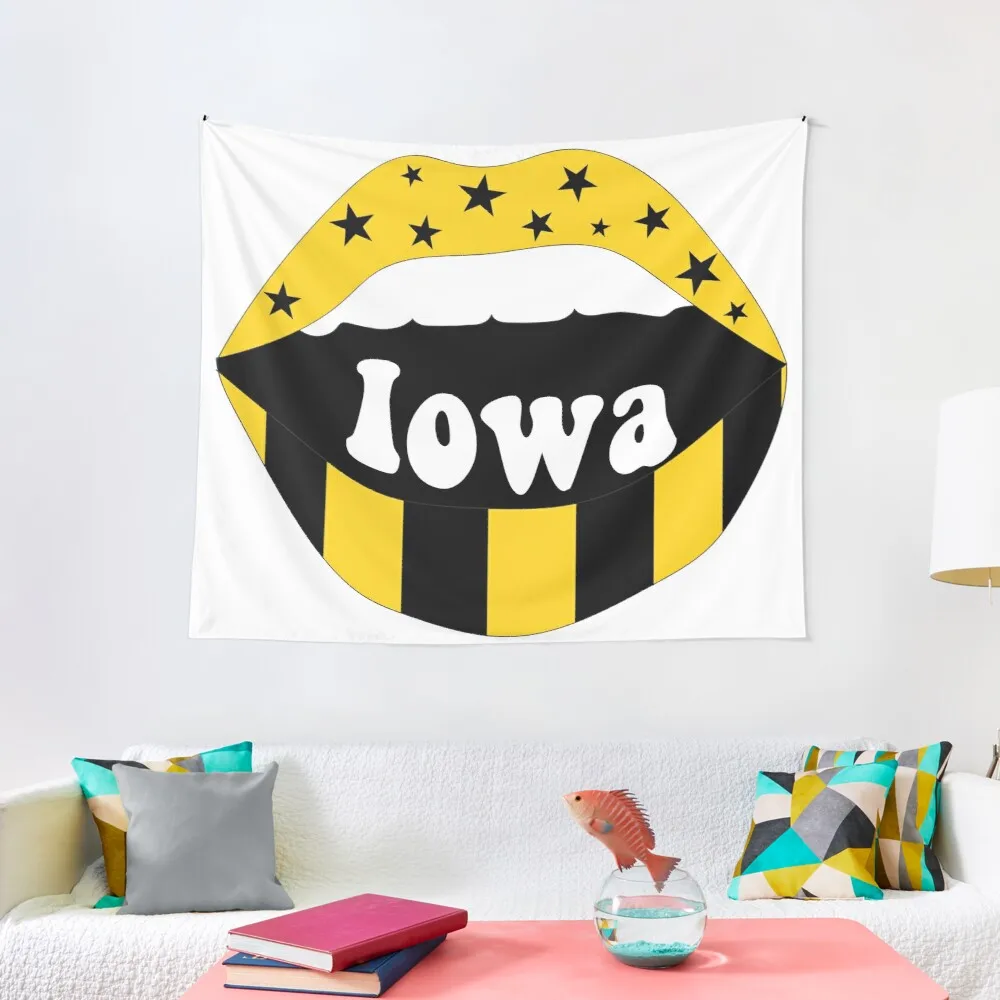 

Iowa Lips Tapestry Anime Tapestry Aesthetic Room Decorations