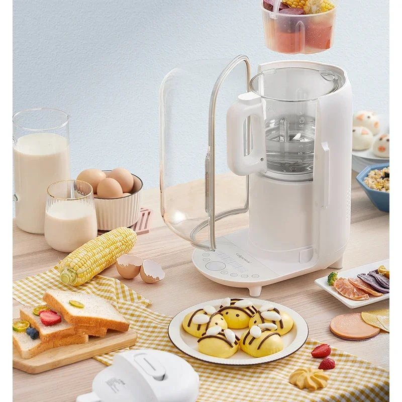 

1000ml Fruit Salad Blender Juicer Multi-Function Food Cooking Machine Blender Household Automatic Heating Soymilk Machine