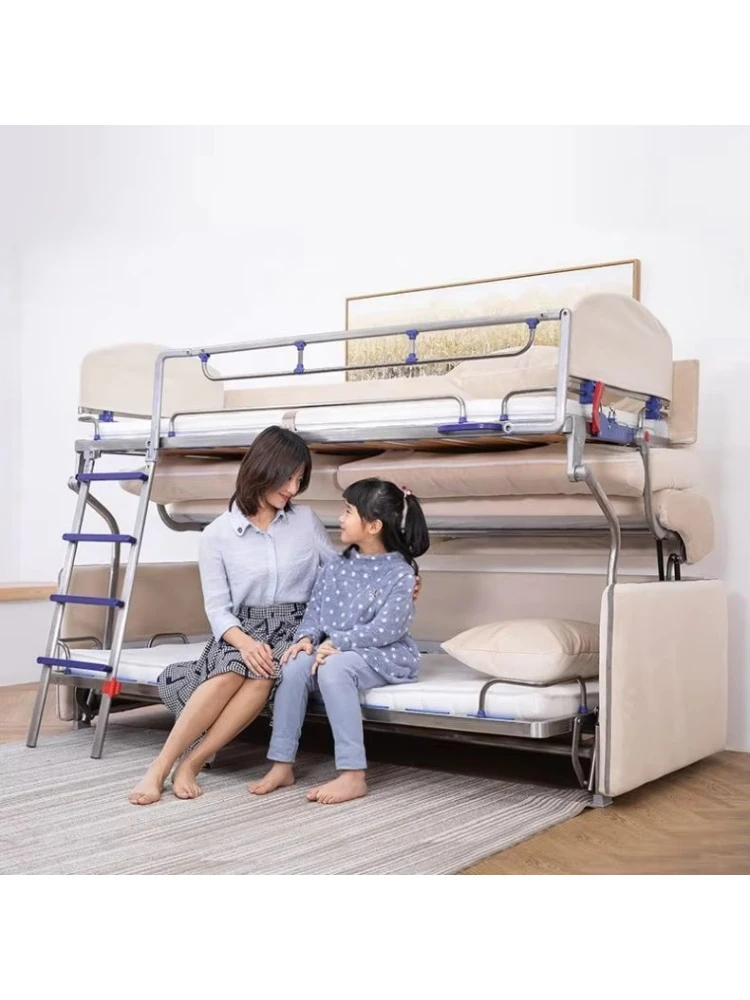 Bedroom study living room dual purpose folding wall hanging sofa bed bedroom furniture