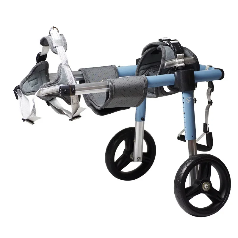 

Transportation Dog Aluminum Alloy Broken Leg Rehabilitation Small Dog Training Bracket Dog Wheelchair Help Upgrade Wheelchair