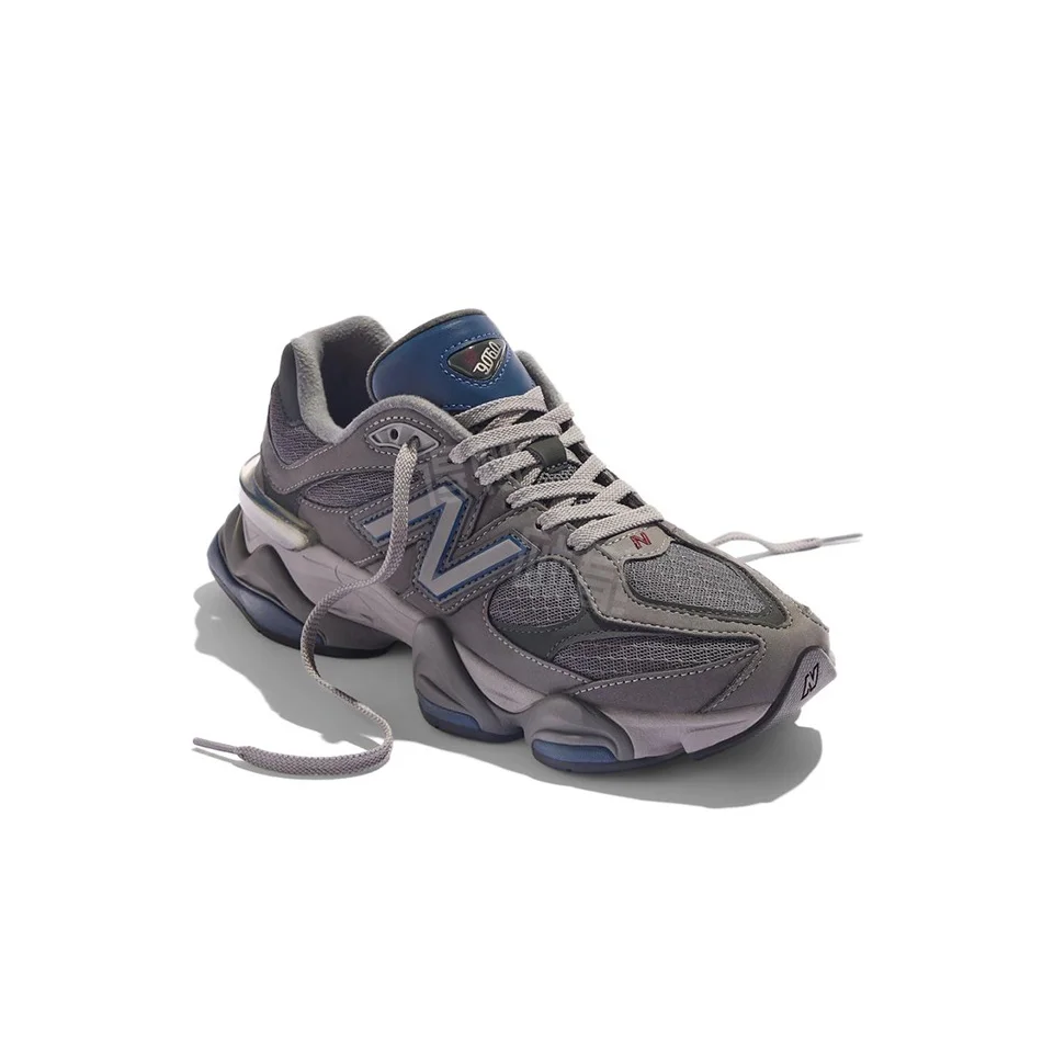 

New Balance NB 9060 Velvet Leather, Versatile, Low-Top Casual Shoes for Men and Women, Gray