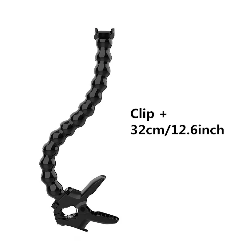 Halterung Flex Clamp Arm Schwanenhals halterung für Gopro Hero 13 12 11 10 9 8 Halterung für Smartphone Action Kamera Zubehör – Detail 13