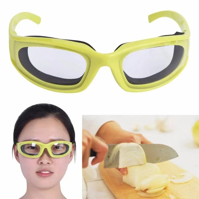 1Pcs High Quality Kitchen Onion Barbecue Goggles Tear Free Slicing Cutting Mincing Eye Protect Glasses Kitchen Accessories