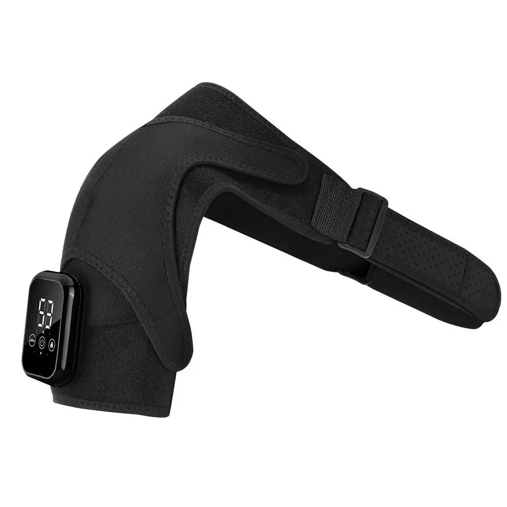 3 Massage Modes Electric Heating Massage Adjustable Temperature Support Belt Thermal Massage Support Vibrator Function