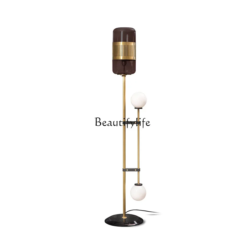 

Nordic modern sofa side luminous ornament light luxury American luminous ornament