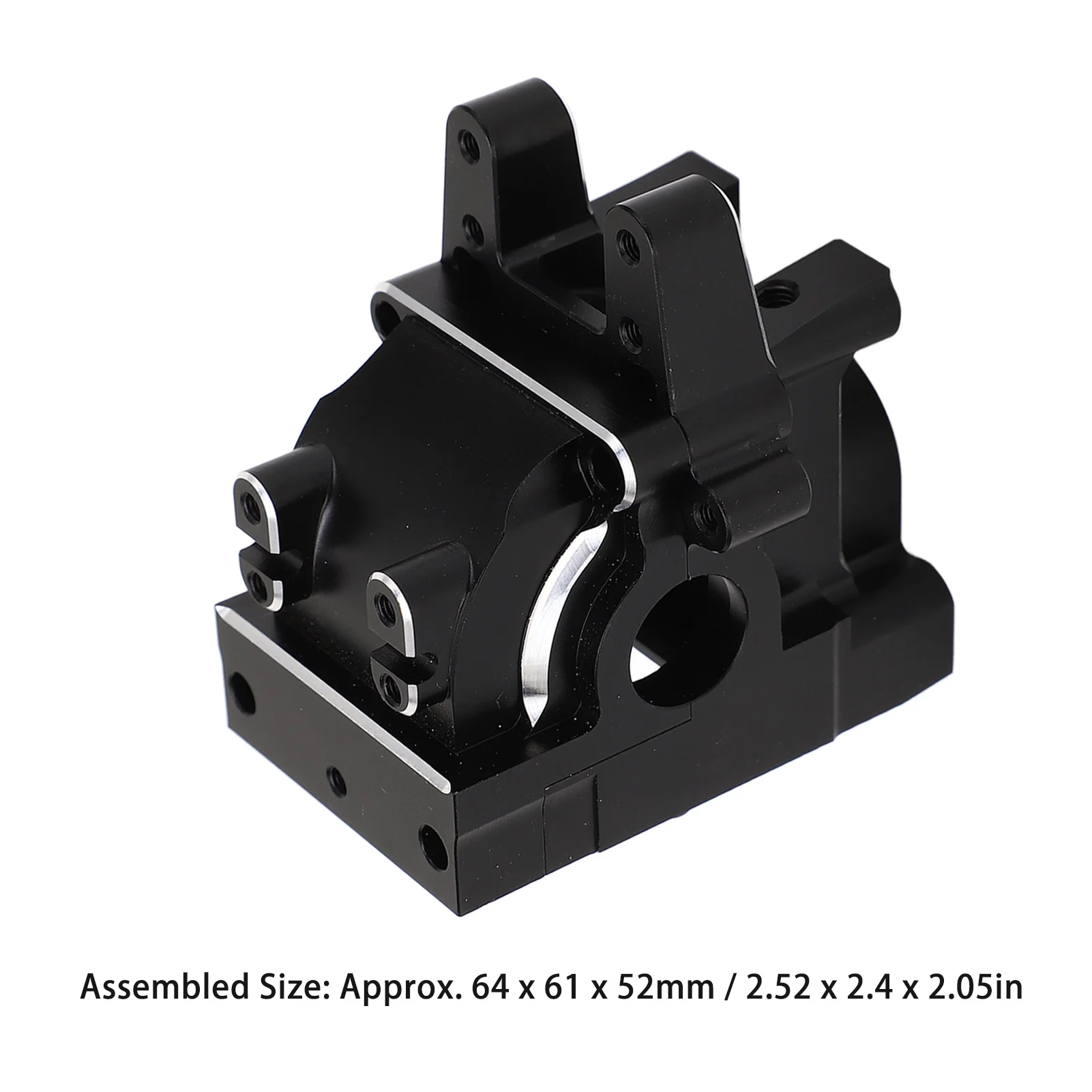 Tampa da caixa de engrenagens RC para ZD Racing EX 07 MX 07 1/7 RC Car Liga de alumínio de alta resistência Tampa diferencial RC