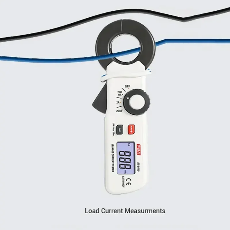 DT-9810 Digital Clamp Meter Mini AC Leakage Current Tester New In 2024 Current Clamp Leaker  Electrotechnical Tester Tools