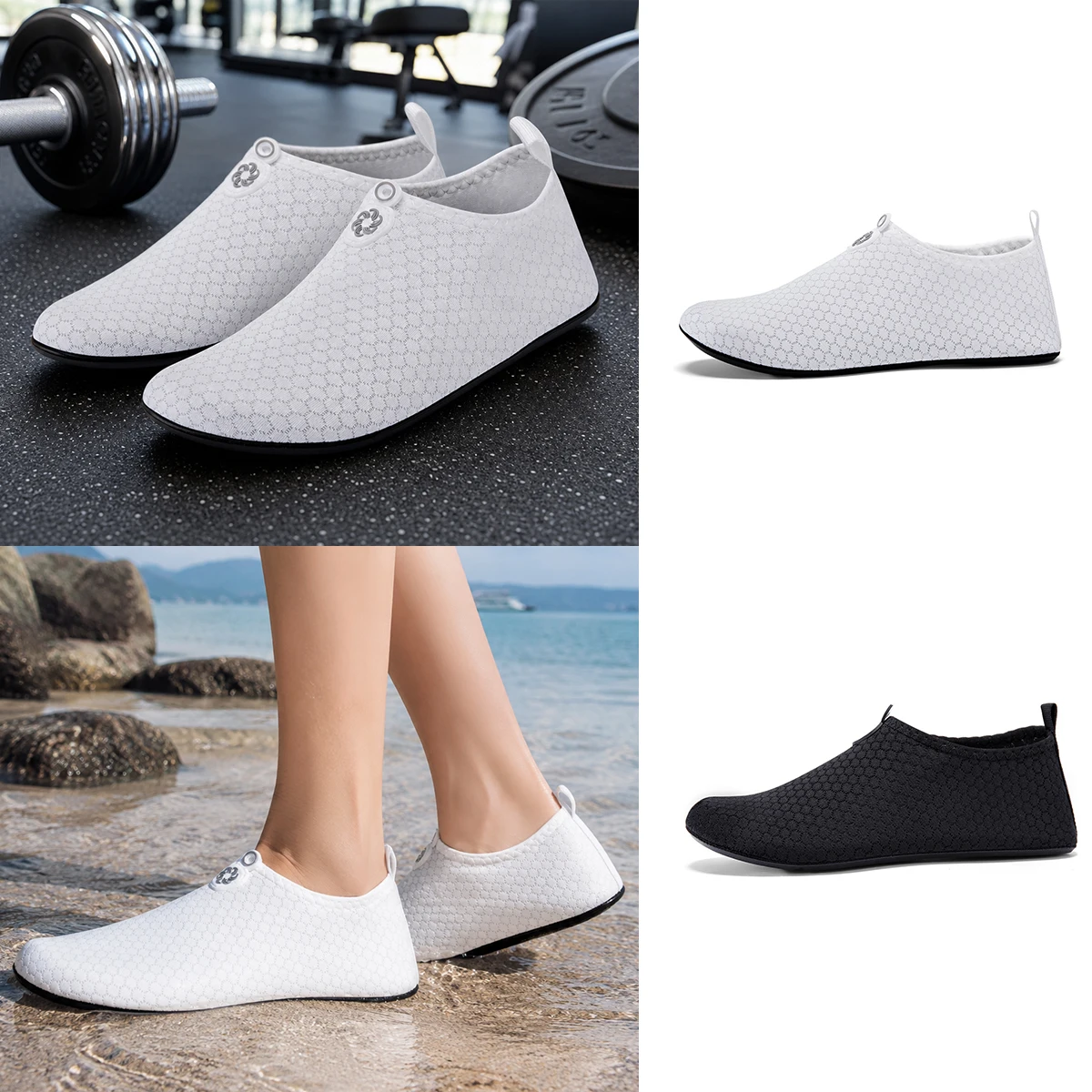 Men Women Beach Swimming Water Sports Socks Barefoot Sports Water Shoes Fitness Dance Swimming Surf Snorkeling Shoes