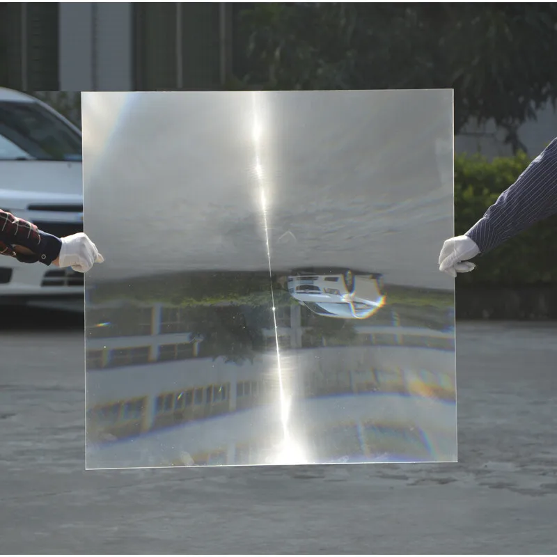 

1pc 500X500mm Fresnel Lens Focal Length 600mm Optical PMMA Projector Solar Condensor