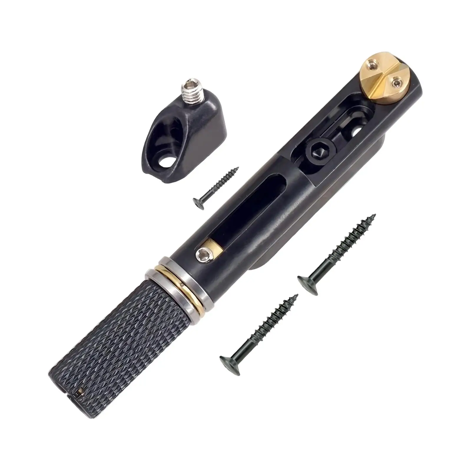 Pont de guitare professionnel sans tête, réglable, en alliage de zinc et laiton, pour guitares électriques et luthiers