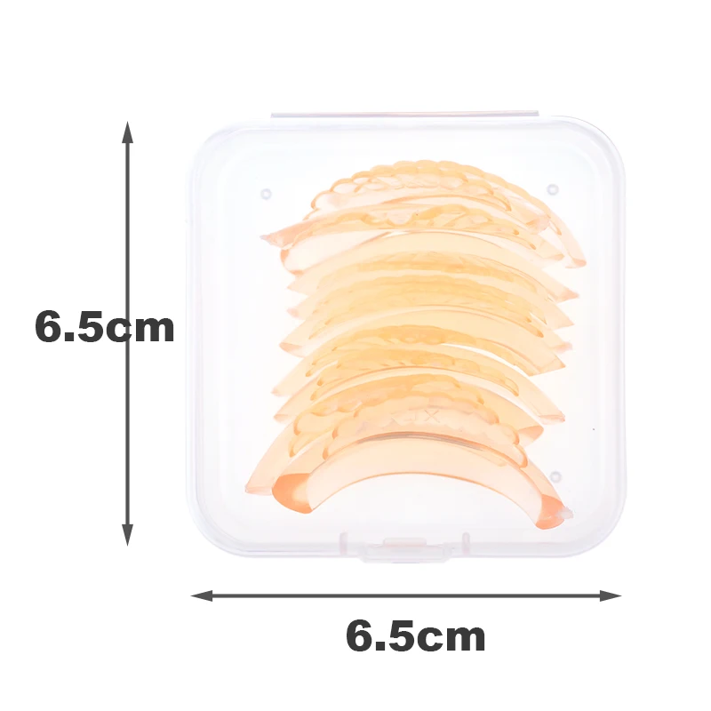 5 Paar 5 Größe Lash Lift Silikon Pads Wimpern Dauerwelle 3D Curler Augenklappen Applikator Werkzeuge Wimpern Verlängerung Zubehör – Detail 19