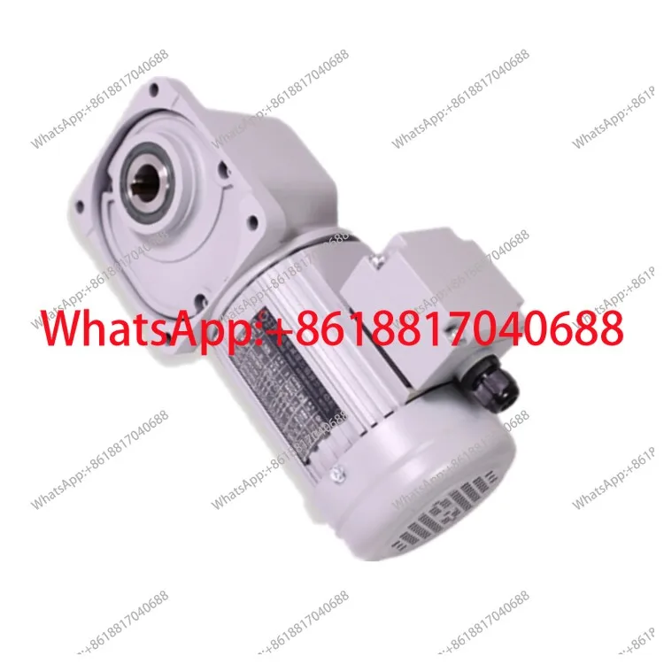 

1PCS small right angle gear reducer SGF30 400W straight shaft gear reducer