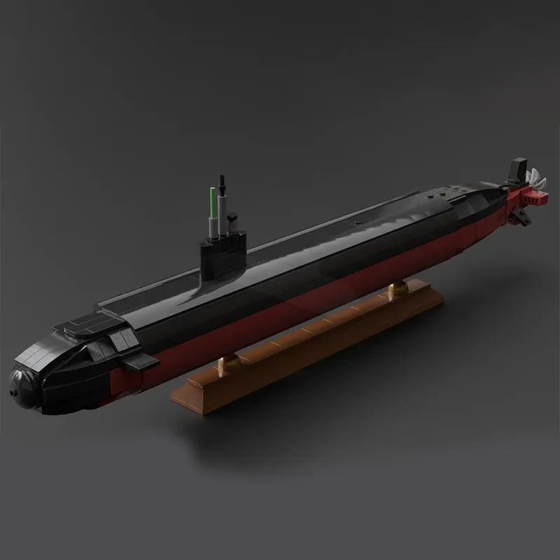 954 قطعة MOC لوس أنجلوس فئة الغواصة V2 بواسطة JREYDesigns – وحدات البحرية الأمريكية الغواصة نموذج نموذج اللبنات لتقوم بها بنفسك اللعب هدية