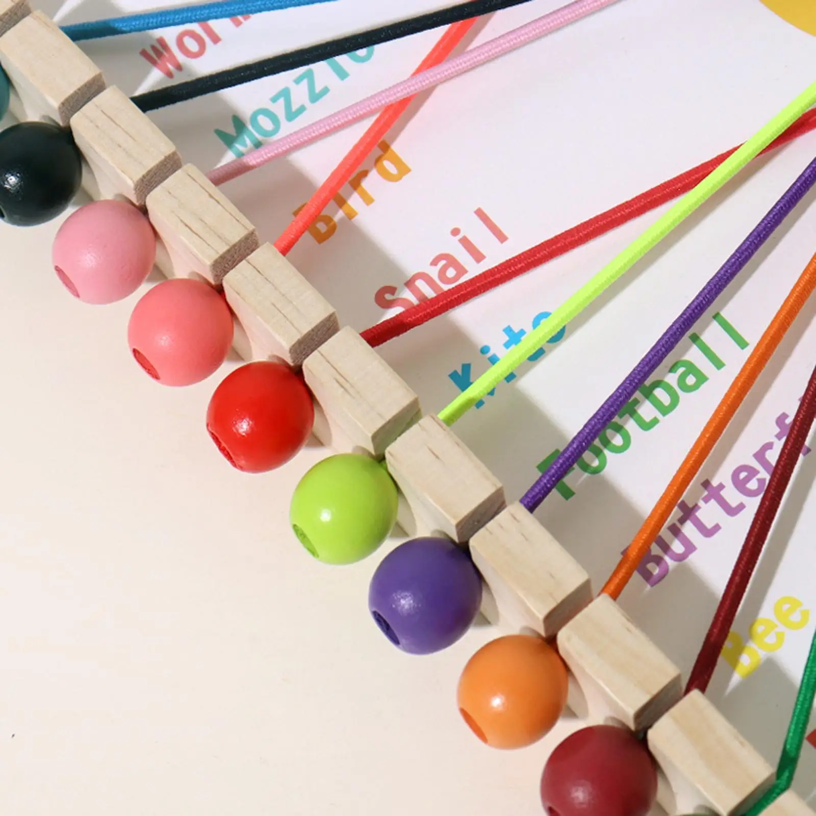 Rope Knots Untangle Stack Sorting Toy Twist Rope Puzzle for Boys Girls Kids