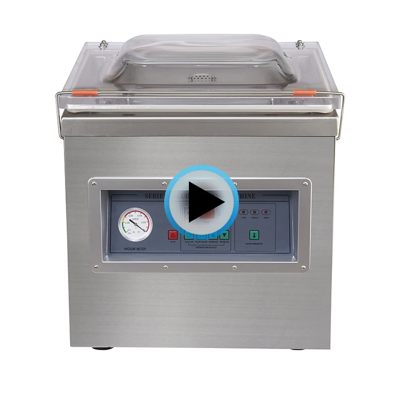 

CE Certified DZ-400 Single Chamber Automatic Vacuum Packing Machine