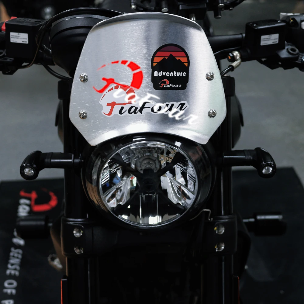 

Motorcycles Windshield Windscreen Visor Wind Screen Deflector Kit For Scrambler800 Scrambler400 Scrambler 400 800 2015-2022