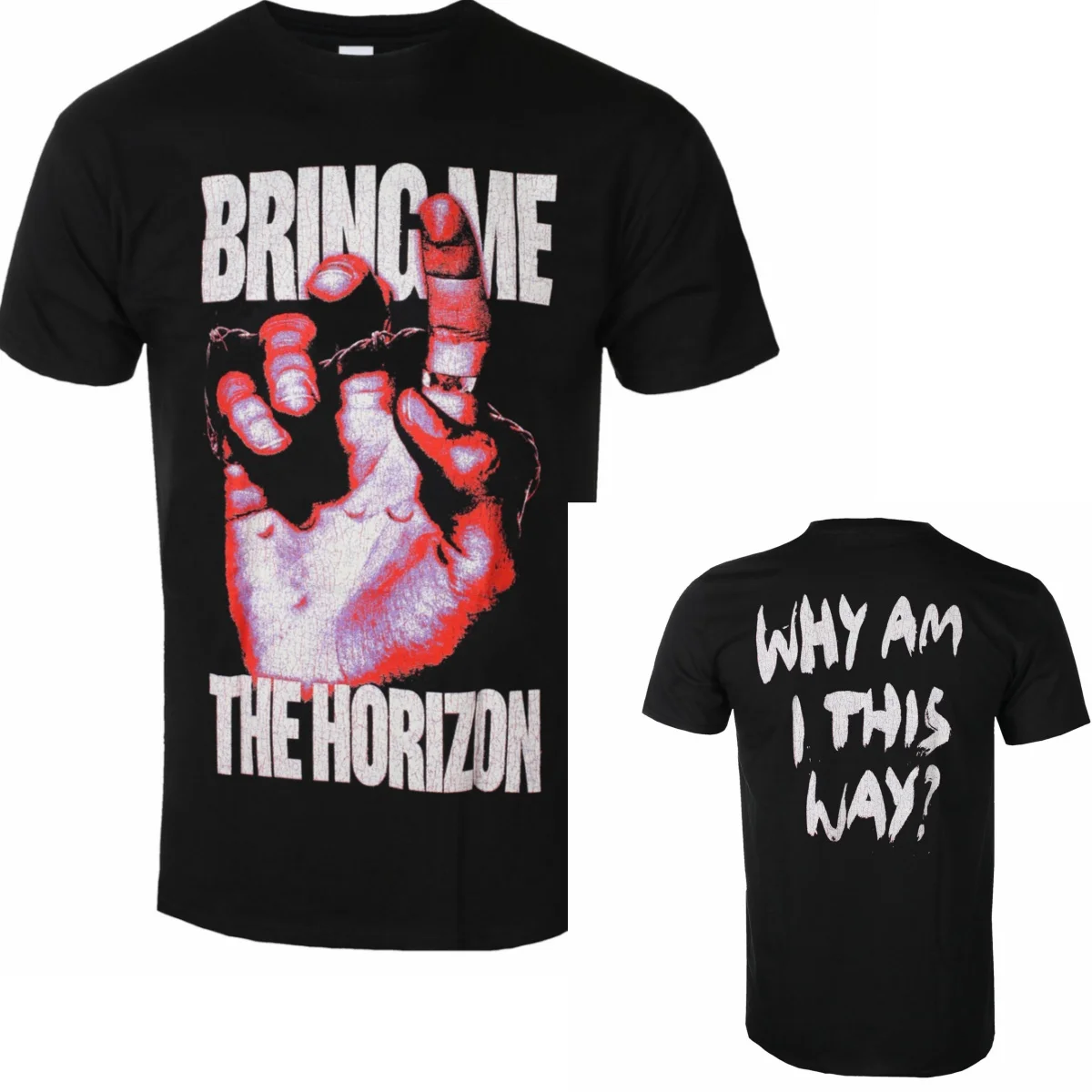 2026 Bring Me The Horizon Graphic Cotton Band T-shirt Unisex Summer Short Sleeve Fashion Brand Tee Luxury Casual Vintage Tees