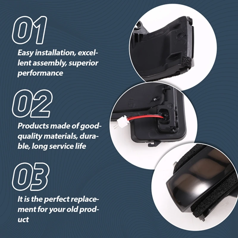 

Автомобильные динамические зеркала заднего вида, указатели поворота для ToyotaJAS