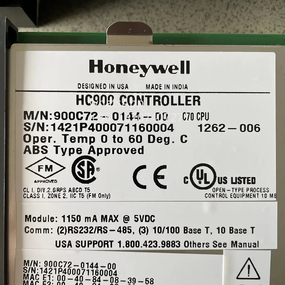 Б/у модуль 900C72-0144-00 для Honeywell