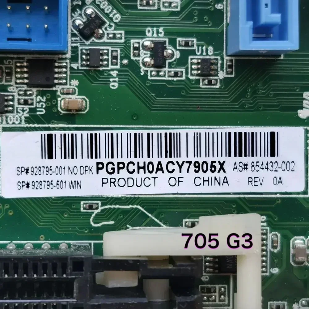 For HP 705 G3 MT SFF Motherboard 928795-001 854432-002 Mainboard 100% Tested OK Fully Work Free Shipping