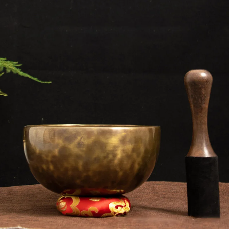 

Nepalese Copper Singing Bowls Handmade Singing Bowl Sound Healing Meditation Music Instruments Living Room Decorations Gift