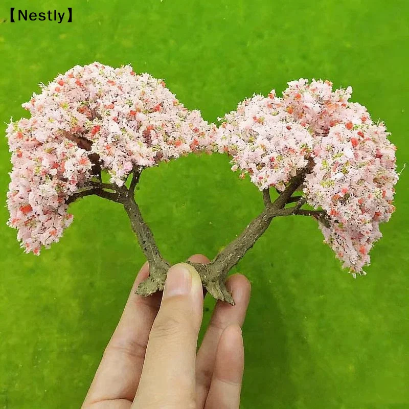 Resin Art Tree - 1 pièce, modèle miniature de fleurs