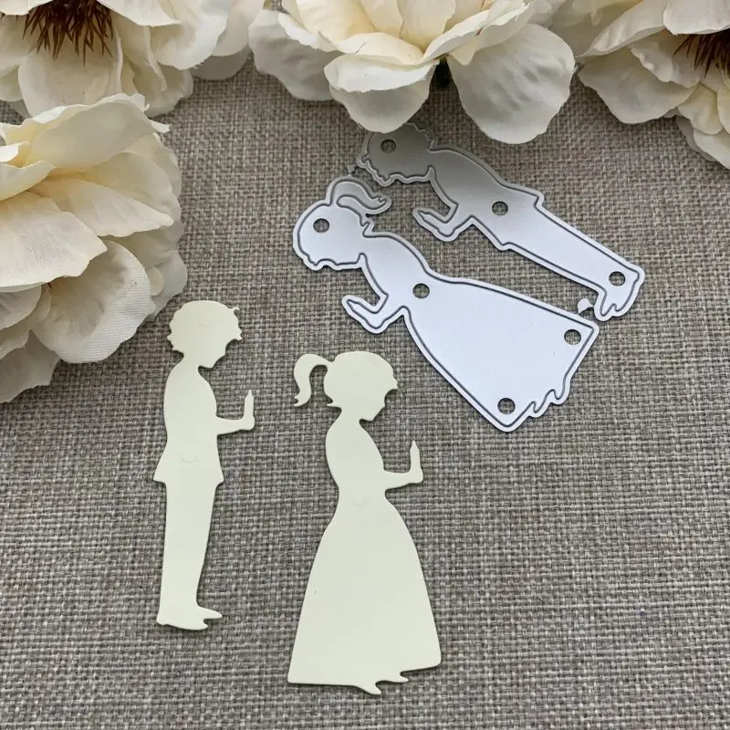 Prayer for men and women Metal Cutting Dies For DIY Scrapbooking Decorative Embossing Handcraft Die Cutting Template Mold