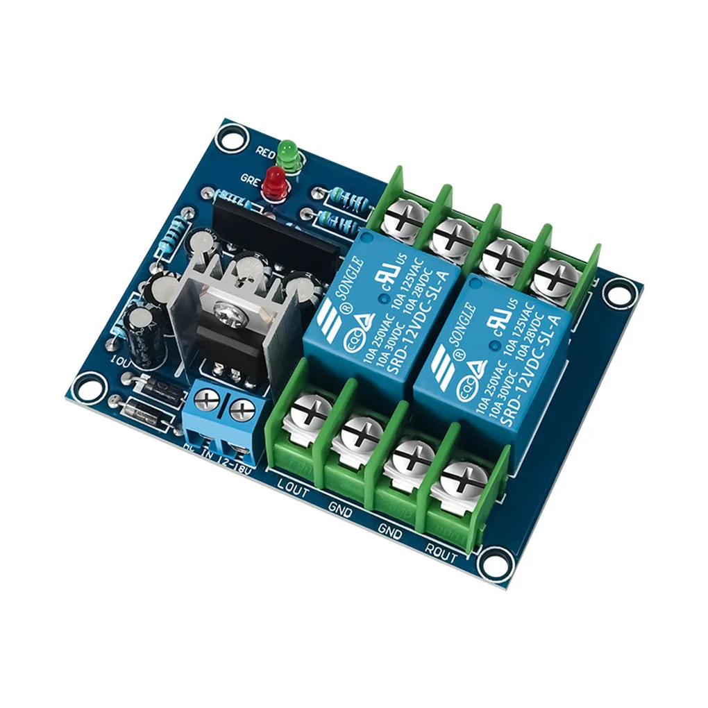 لوحة دائرة حماية مكبرات الصوت ثنائية القناة ، حامي مكبر الصوت البديل ، مكون مكبر الصوت