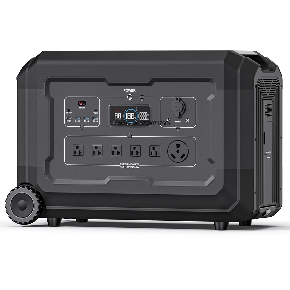 

SOUOP S5 uninterruptible power supply power station 4000W 5000W AC output solar generator outdoor emergency portable