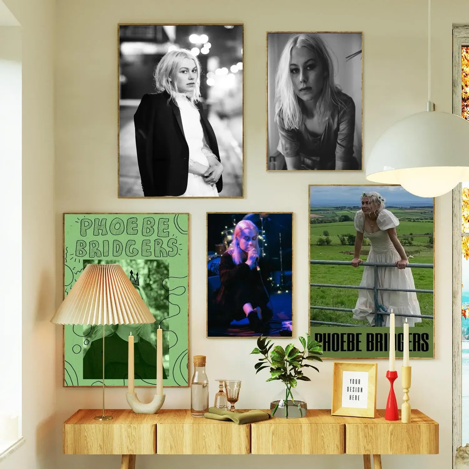 phoebe bridgers Poster Prints Wall Art Canvas Painting Poster For Modern Family Living Room Home Decor